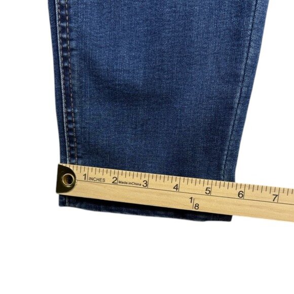 Democracy Jeans Women’s Size 10 “Ab” Technology Distressed Mid Rise Stretch - Picture 8 of 11